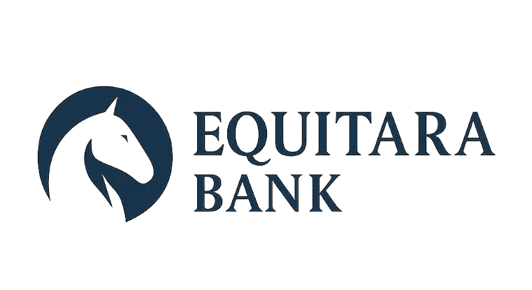 Equitara Bank logo with a golden oak tree and name of bank with Member of FDIC and Equal Opportunity Housing Lender logo.